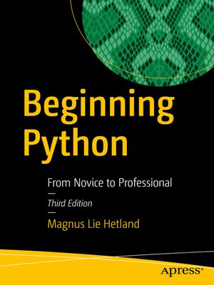 cover image of Beginning Python